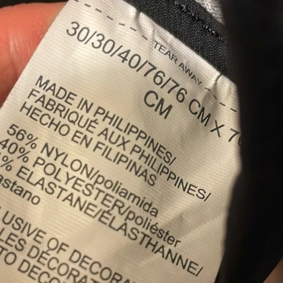 Under Armour Pants Straight Leg Pockets Grip Waistband Quick Dry Black 30/30